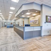 Front Desk at BluePearl Tacoma Pet Hospital General Contractor GC MCC Metro Construction Corp
